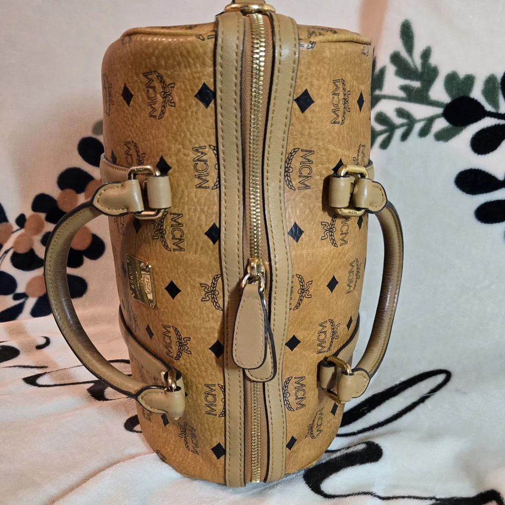 MCM Tan Monogram Handbag - Picture 7 of 16